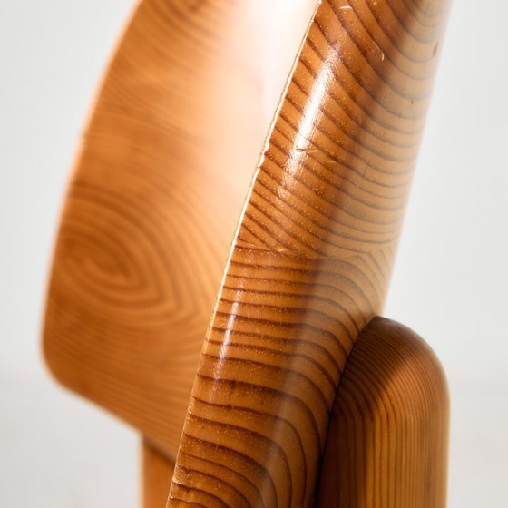 Image 1 of MK10156 Esstischgarnitur aus Kiefernholz von Rainer Daumiller für Hirtshals Savvaerk, 5er-Set