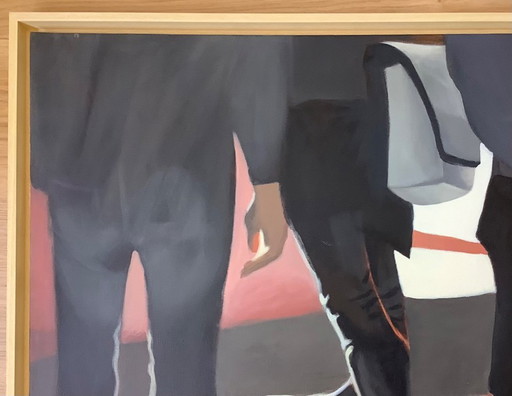 Josephina Scianna "At the concert" original painting (XXL)