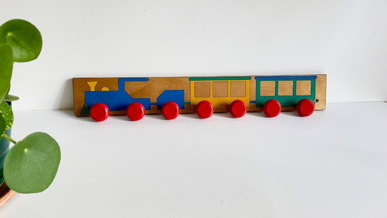 Image 1 of MANEGGIO IN LEGNO PER BAMBINI Anni '50-'60