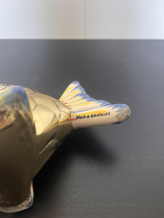 Image 1 of Beeldjes vis en uil