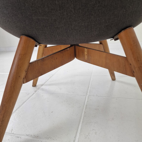 Image 1 of Set of 2 Bucket Lounge Chairs by Miroslav Navrátil for Vertex, 1960's