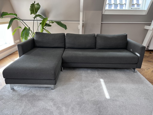 Rolf Benz 3-Sitzer-Sofa, Anthrazit Mellé. Eine echte Schönheit.