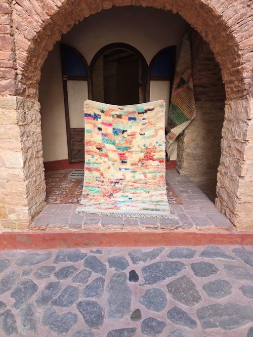 Abstract Boujaad rug 150 x 100 cm 