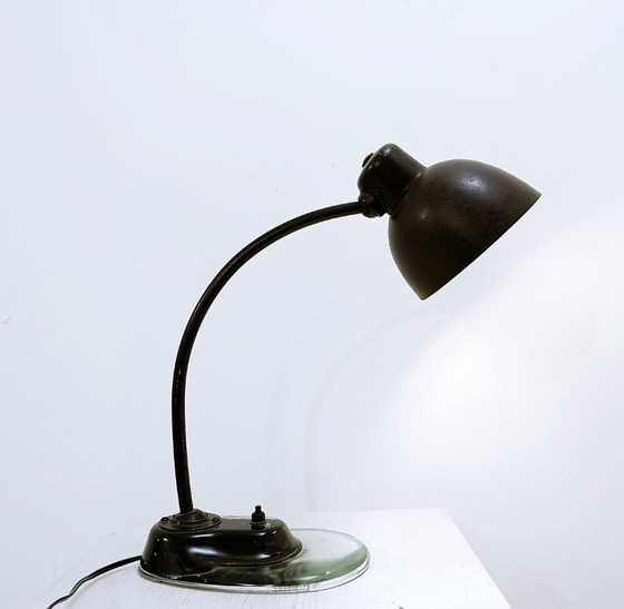 Image 1 of Schreibtischlampe „Kamdem N° 756“ von Marianne Brandt, Hin Dieckbrede und H. Gaute – 1930er Jahre