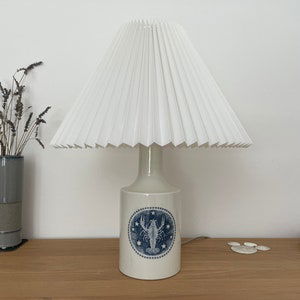 Lampada da tavolo vintage in ceramica