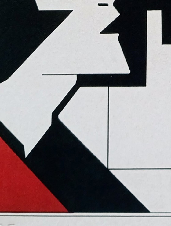 Image 1 of Limited Edition Schildmeijer Amsterdam Art Deco Koffie Affiche Poster Print