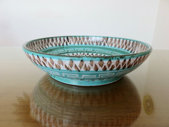 Image 1 of Ensaladera grande de cerámica Robert Picault, firmada, Francia, 1960