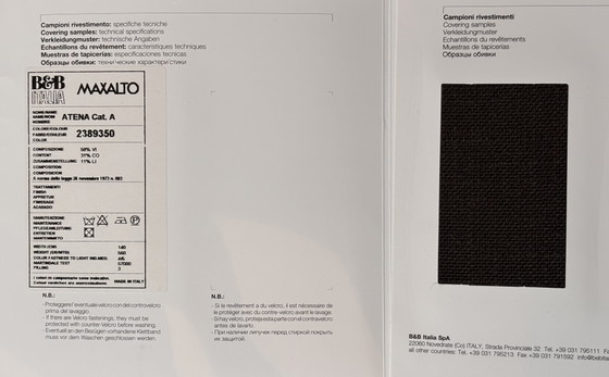 B&B Italia Maxalto - Charles (P.N.: €8.750) – Hoekbanken, Textile (photo 4 of 6)