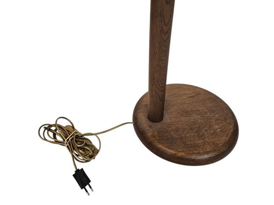 Image 1 of Lámpara de pie de madera Steinhauer, Alemania Occidental, década de 1970