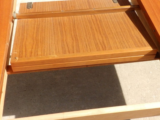 Tavolo Vintage in teak con prolunga 220 cm anni '70 – Tavoli, Legno (photo 5 of 7)