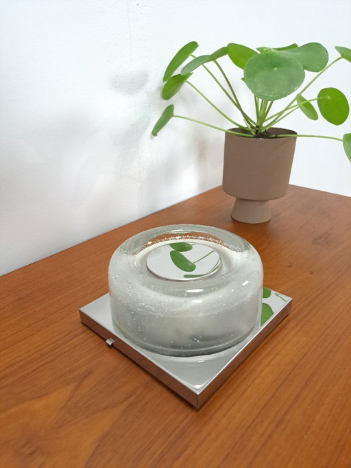 Design Bubble Glass Glashütte Limburg Wandleuchte, Nr. 2