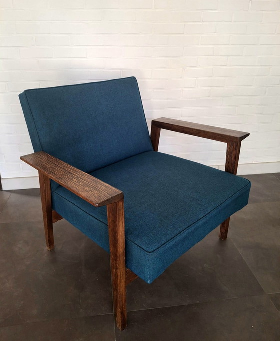 Image 1 of Fauteuil lounge vintage scandinave style Mid-Century Modern