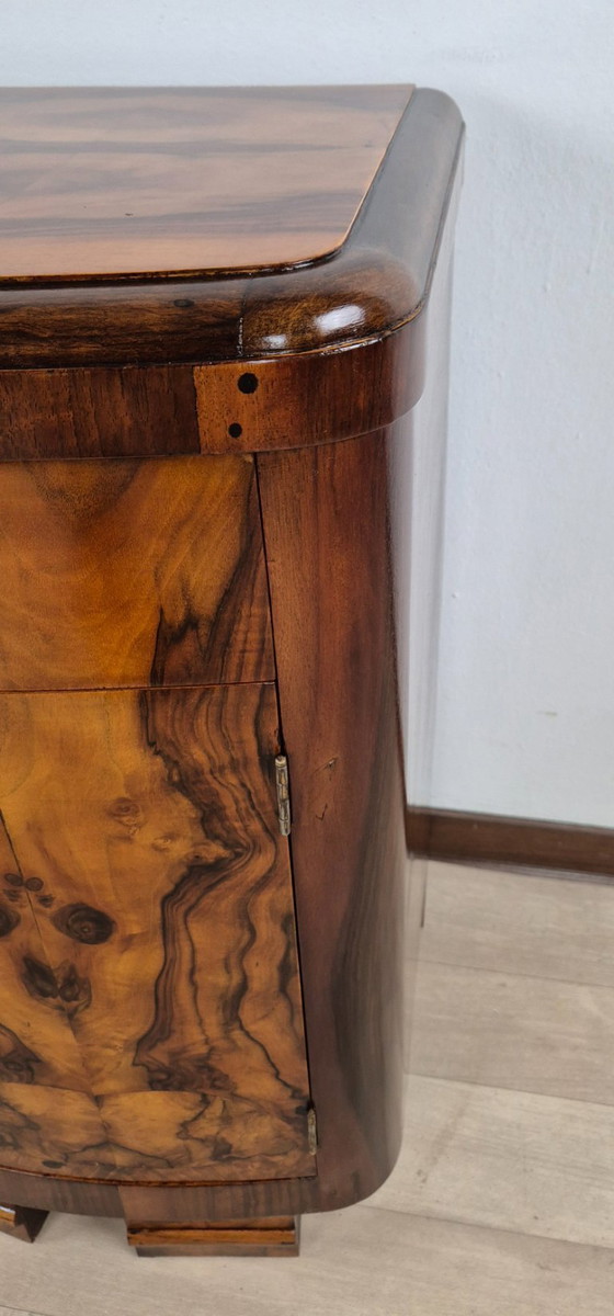 Image 1 of Mesitas de noche Art Déco Emiliani de 1928