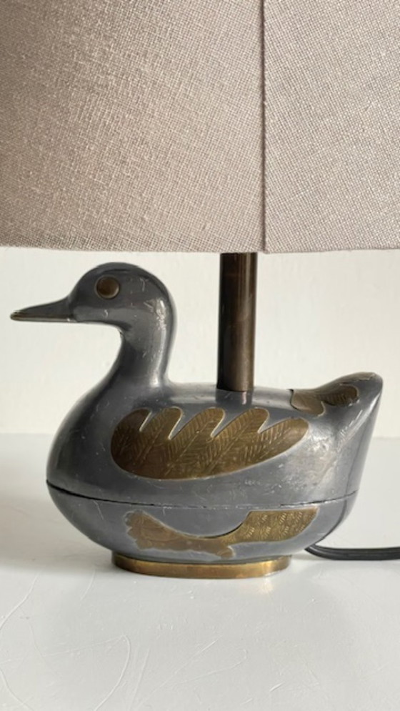 Image 1 of Vintage Duck Lamp