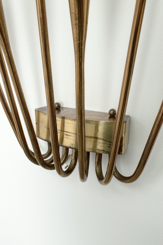 Image 1 of Set aus 2 Messing-Wandlampen