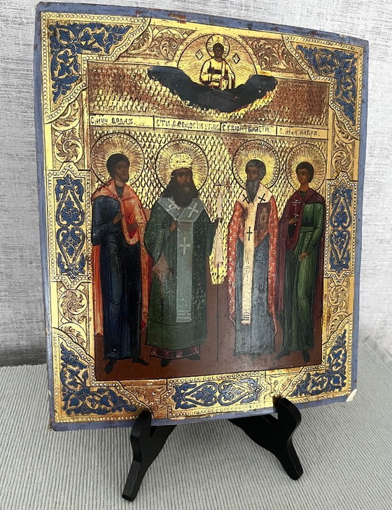 Image 1 of Icono ruso, siglo XIX.