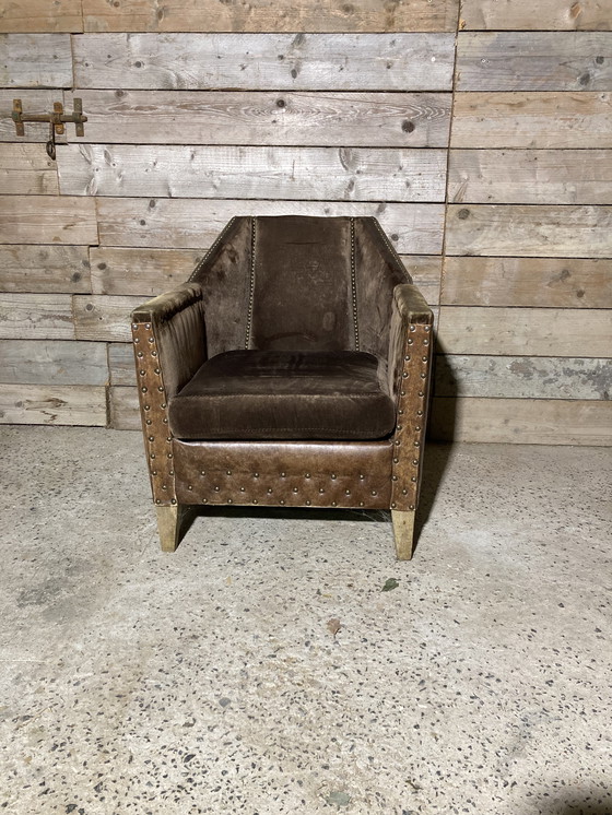 Image 1 of Franse art deco armchair 1930