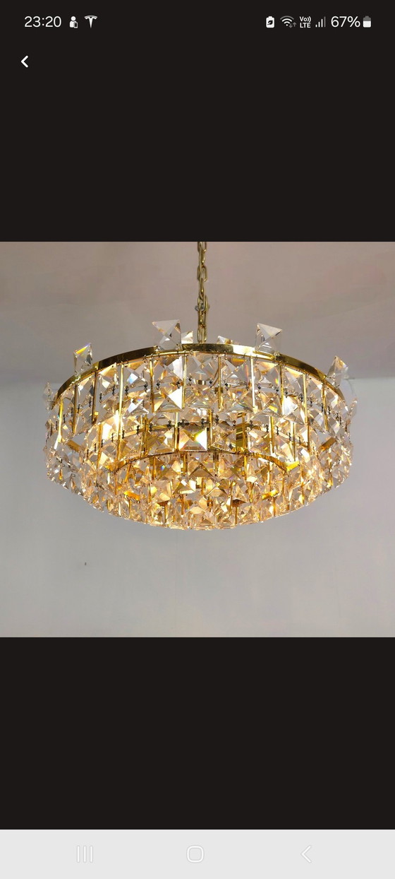 Palwa 10 kg completely renewed – Pendant lamps, Crystal, Brass (photo 2 of 6)