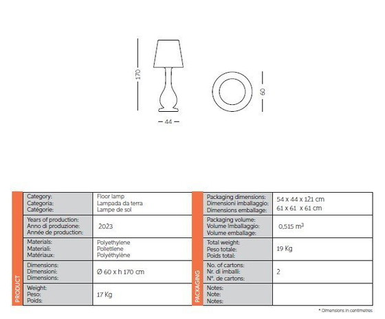 Image 1 of Slide-design Ottocento lamp
