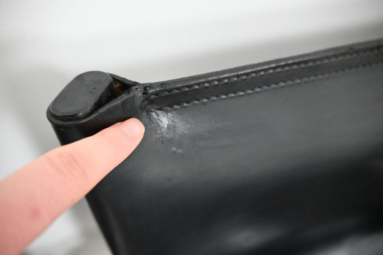 Image 1 of Esszimmerstühle „Monk“ von Afra & Tobia Scarpa für Molteni, 1970er Jahre, 6er-Set