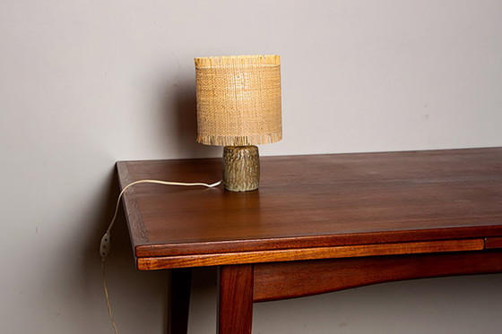 Image 1 of Zweedse vloerlamp van keramiek uit de "Rubus" serie van Gunnar Nylund voor Rörstrand 1960.