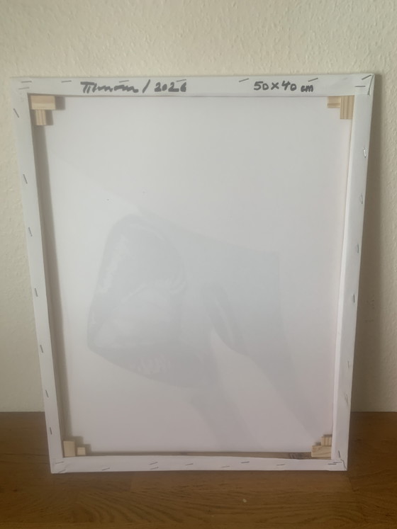 Image 1 of Tim Tilman – "Lips" – Original acrylic painting (2026)

