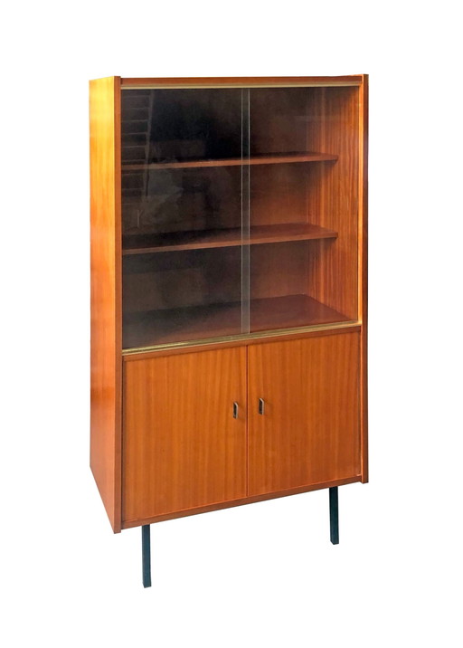 Vintage glass bookcase