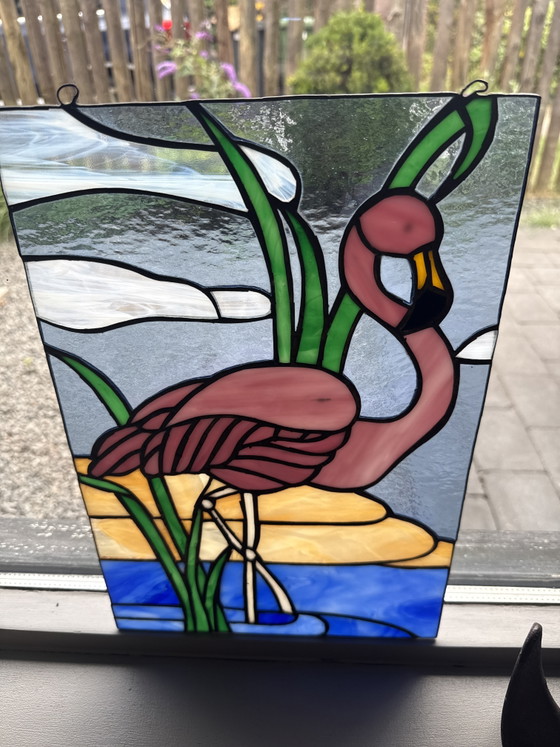 Vintage Tiffany Style Window Hanger – Decorative Objects, Glass (photo 3 of 5)