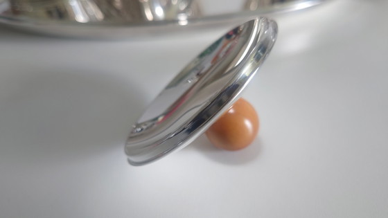 Image 1 of Alessi verzilverd Bombe servies