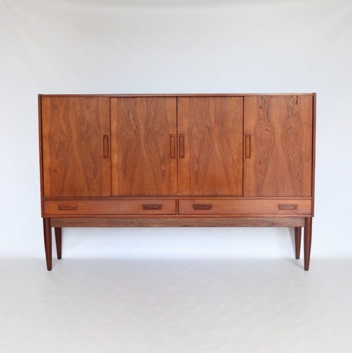 Vintage teak highboard Danish design sideboard sideboard