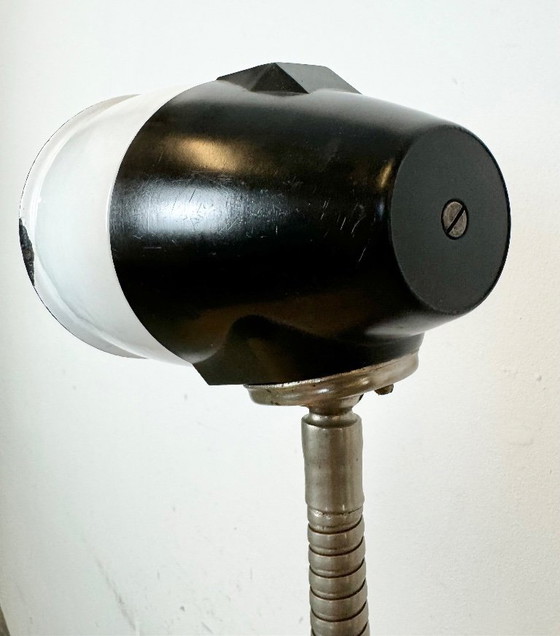 Image 1 of Industrial Soviet  Gooseneck Work Table Lamp, 1960s
