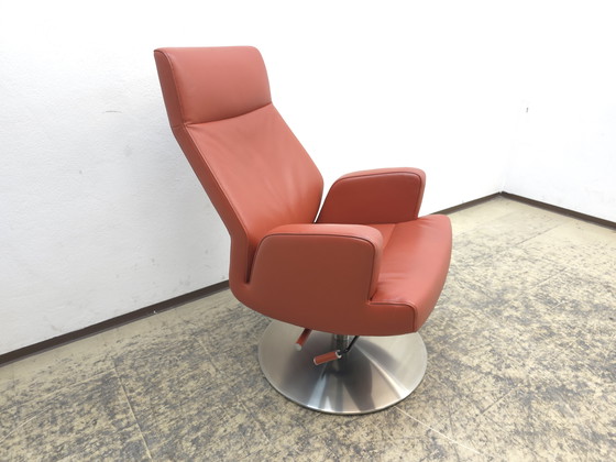 Image 1 of De Sede ds 256 designstoel, leren stoel, draaistoel