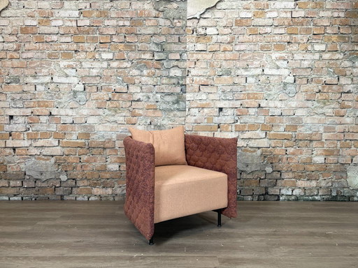 Nuage rose moucheté uni Naughtone