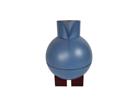 Image 1 of Alessi - Michael Graves - 'Euclid' - thermos - gray/blue - 1994