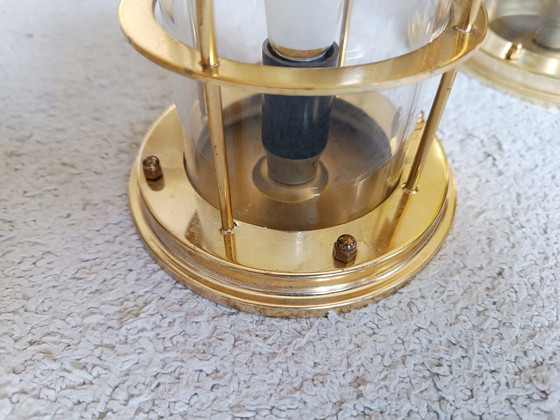 Image 1 of 3 x vintage plafondlampen in maritieme stijl