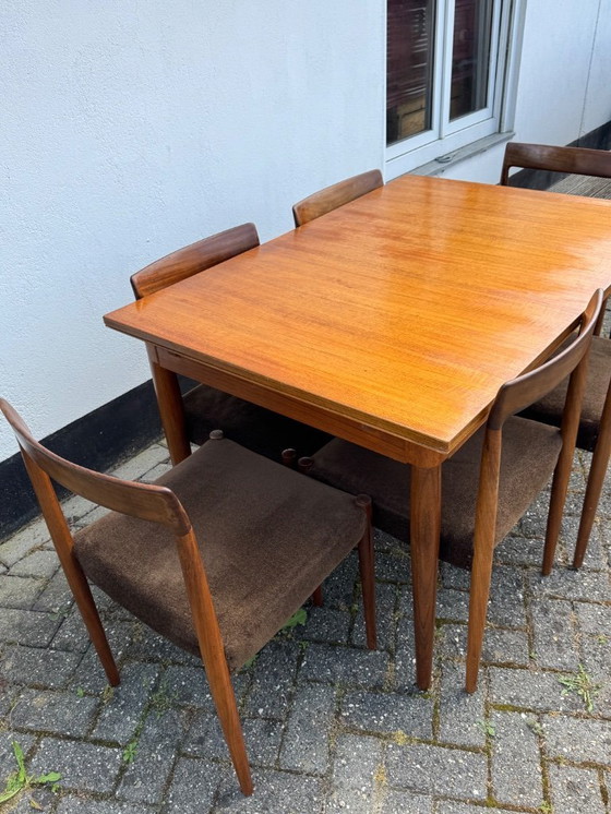 Image 1 of Vintage Lubke Dining Set Ensemble