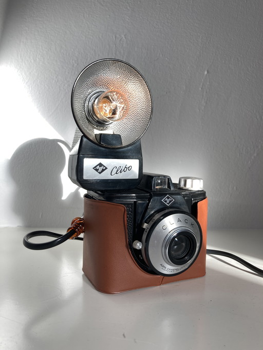 Agfa Camera Lamp with Flash