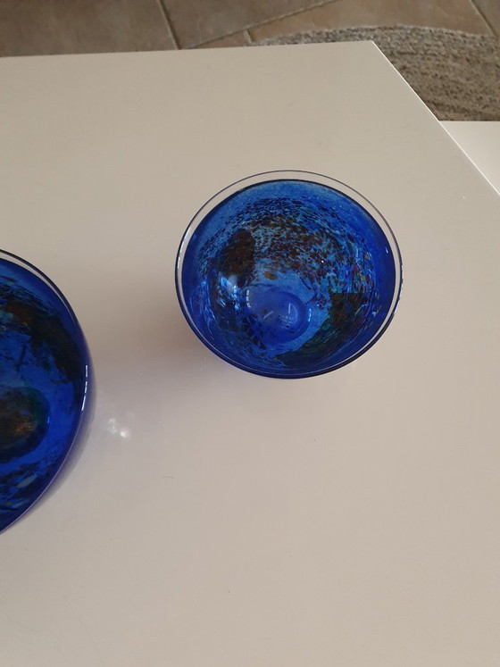 Image 1 of Juego de cuencos Kosta Boda 'Satellite' - Bertil Vallien - Firmado