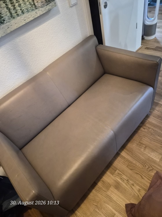 2-seater and 2 armchairs made of leather Cor – Sofas (photo 4 of 9)