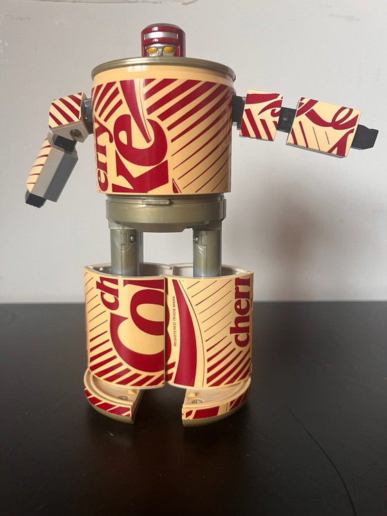 Cherry coke transformer can – Coca-Cola, Decoratieve objecten, Metaal, Kunststof (photo 3 of 5)