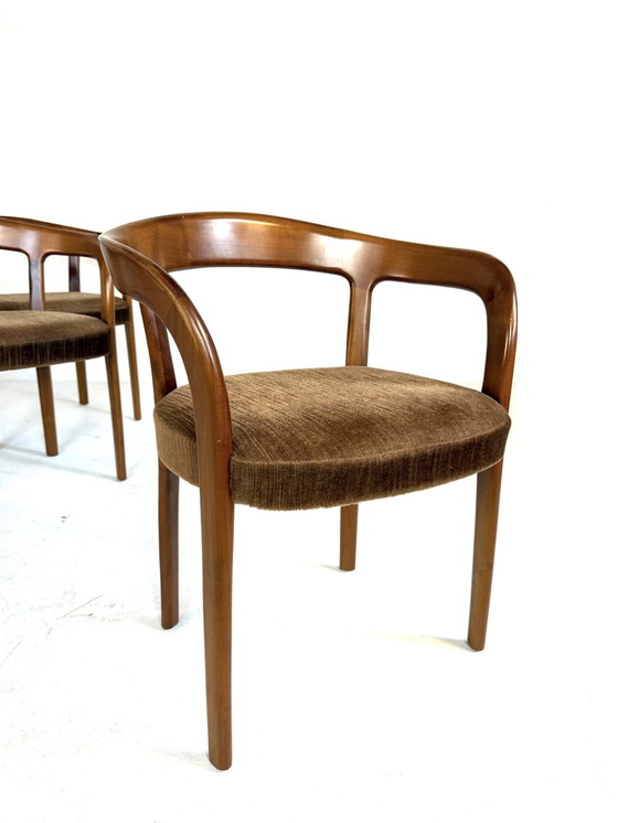 Image 1 of Set van 6 vintage eetkamerstoelen ‘60