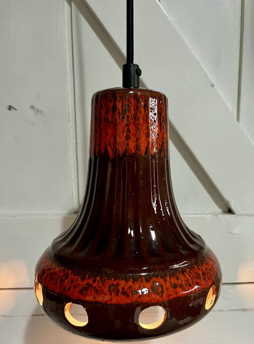 Herda ceramic hanging lamp E27