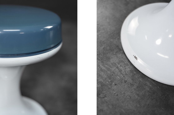 Image 1 of Vintage Space Age Plastic Stool from Emsa, West Germany, 1960s