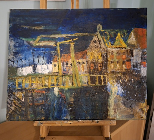 Gent by Night – Kathleen Storme (40 x 50 cm)