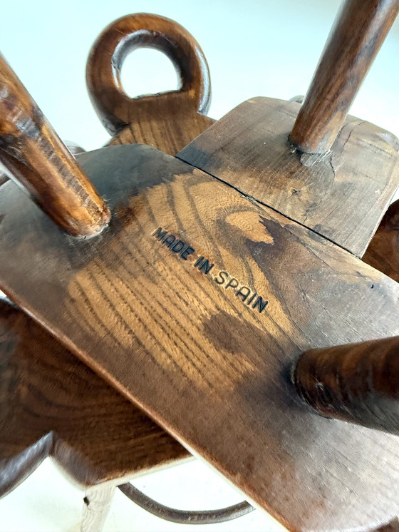 Image 1 of 3x tabourets de bar vintage 'Marbella', Conoform '60