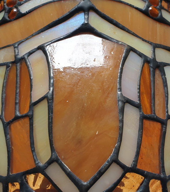 Image 1 of Massive tiffany wandlamp met originele doos.