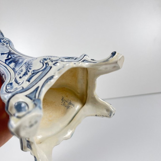 Image 1 of Delft candlestick by Royal Bonn, late 19th - early 20th century