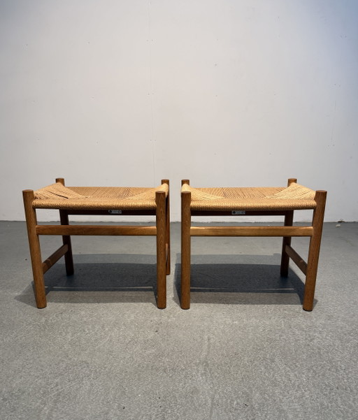 2x Hans J. Wegner kruk CH53