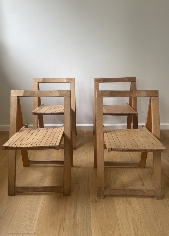 Image 1 of 4x Aldo Jacober Trieste Chairs