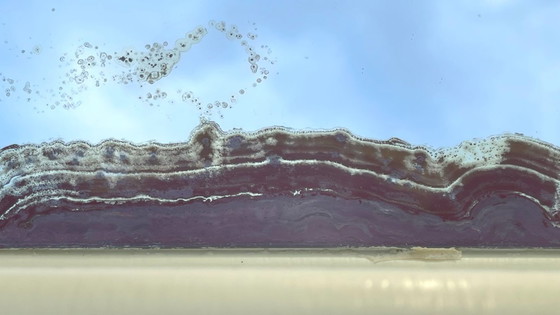 Image 1 of Vintage Meurop space age mirror